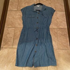 Denim dress